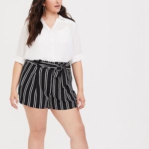 Paper bag shorts